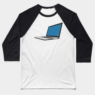 Laptop Computer Keyboard PC Notebook Gift Idea Baseball T-Shirt